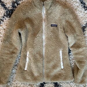 Patagonia Women's Cozy Tan Teddy Jacket